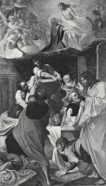 A. Villani e Figli — Ludovico Carracci. Gli Apostoli alla tomba di Maria. BO - Chiesa del Corpus Domini — insieme